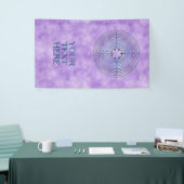 Symbol für Sacred Geometry - Chartres Labyrinth 1 Banner (Messeveranstaltung)