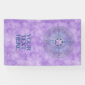 Symbol für Sacred Geometry - Chartres Labyrinth 1 Banner (Horizontal)