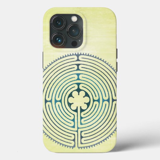 Symbol für Sacred Geometry - Chartres Labyrinth 1 Case-Mate iPhone Hülle (Rückseite)