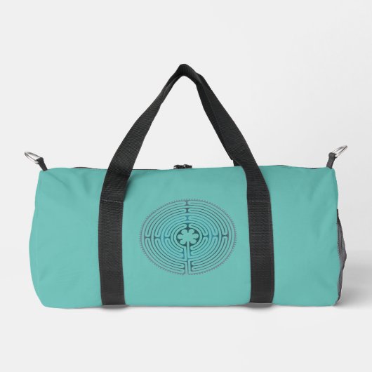 Symbol für Sacred Geometry - Chartres Labyrinth 1 Duffle Bag (Vorderseite)