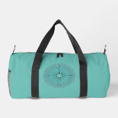 Symbol für Sacred Geometry - Chartres Labyrinth 1 Duffle Bag (Rückseite)