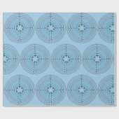 Symbol für Sacred Geometry - Chartres Labyrinth 1 Geschenkpapier (Flach)
