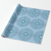 Symbol für Sacred Geometry - Chartres Labyrinth 1 Geschenkpapier (Ungerollt)