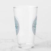 Symbol für Sacred Geometry - Chartres Labyrinth 1 Glas (Links)