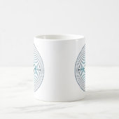 Symbol für Sacred Geometry - Chartres Labyrinth 1 Kaffeetasse (Mittel)