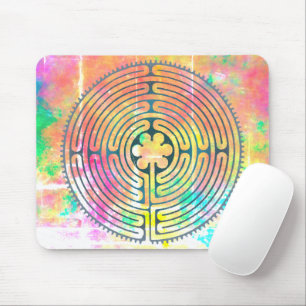 Symbol für Sacred Geometry - Chartres Labyrinth 1 Mousepad