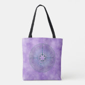 Symbol für Sacred Geometry - Chartres Labyrinth 1 Tasche (Rückseite)