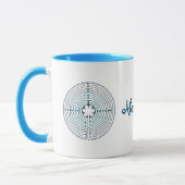 Symbol für Sacred Geometry - Chartres Labyrinth 1 Tasse (Links)