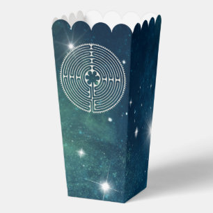 Symbol für Sacred Geometry - Chartres Labyrinth 2 Geschenkschachtel