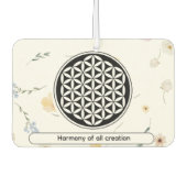 Symbol für Sacred Geometry-Schutz Autolufterfrischer (Vorderseite)