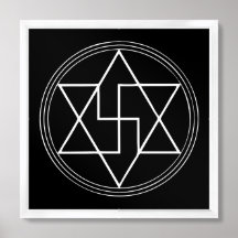 Symbol für Sacred Geometry-Schutz