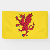 Symbol für Somerset Flag England Banner (Horizontal)