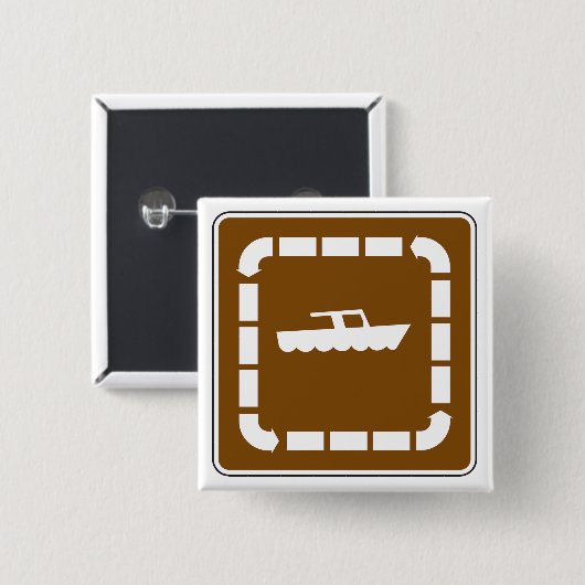 Symbol für Startbereich des Bootes Button (Vorne & Hinten)