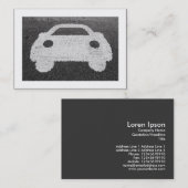 Symbol für Straßenfahrzeuge (Grenze) Visitenkarte (Vorne/Hinten)