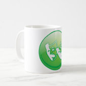 Symbol für Theatermaske Kaffeetasse (Vorderseite Links)