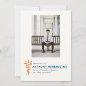 Symbol für tierisches Foto Maize Blue Orange Ankündigung (Vorderseite)