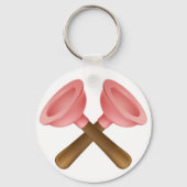 Symbol für Überlaufstapler Schlüsselanhänger (Vorderseite)