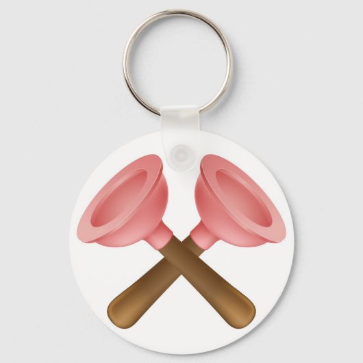 Symbol für Überlaufstapler Schlüsselanhänger (Vorderseite)