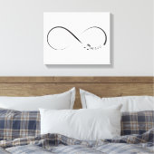 Symbol für Unendlichkeit Leinwanddruck (Insitu (Schlafzimmer))