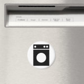 Symbol für Waschmaschine Magnet (In Situ (Geschirrspüler))