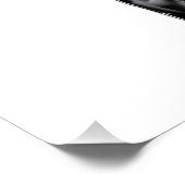 Symbol für weibliche Fitness - Barbellplatz an der Poster (Ecke)