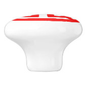 Symbol für Wohlstand in China Keramikknauf (Seitenansicht)