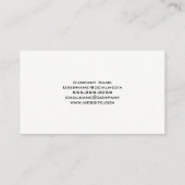 Symbol für Zahnradwerkzeuge | Gesundheitswesen Visitenkarte (Rückseite)