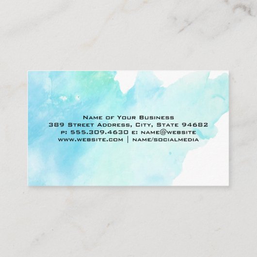 Symbol für Zimmerbuchungstools und Zuhause-Rooftop Visitenkarte (Rückseite)