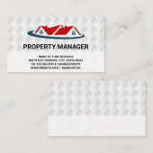 Symbol für Zuhause-Reparaturhäuser Visitenkarte (Vorne/Hinten)