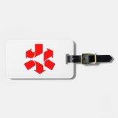 Symbol Gepäckanhänger (Vorderseite horizontal)