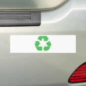 Symbol gerecycelt autoaufkleber (Auf Auto)