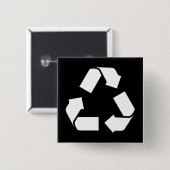 SYMBOL gerecycelt Button (Vorne & Hinten)