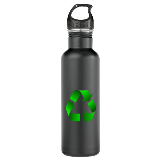Symbol gerecycelt edelstahlflasche (Vorderseite)