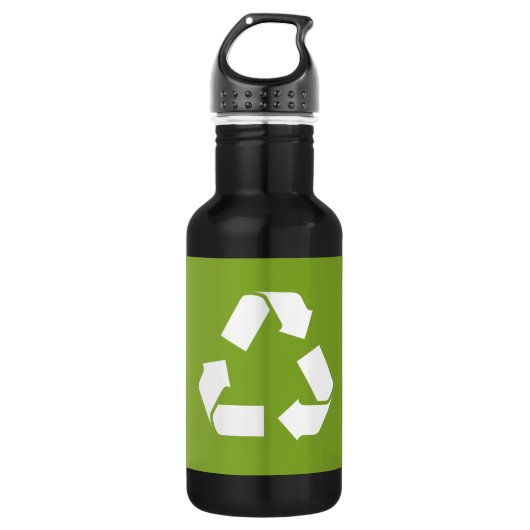 SYMBOL gerecycelt Edelstahlflasche (Vorderseite)