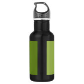 SYMBOL gerecycelt Edelstahlflasche (Rückseite)