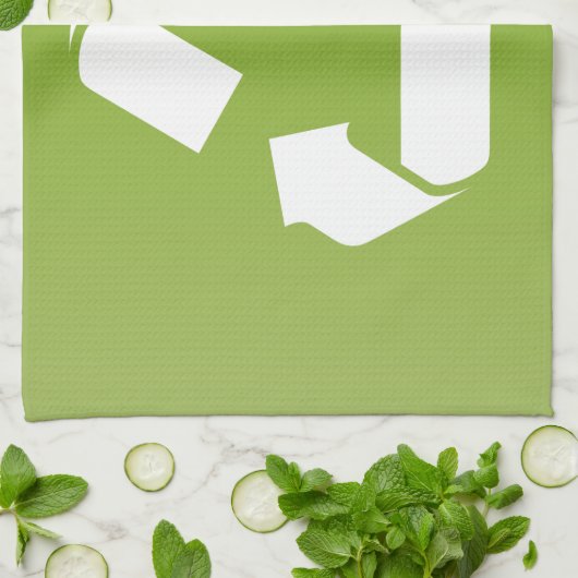 SYMBOL gerecycelt Geschirrtuch (Gefaltet)