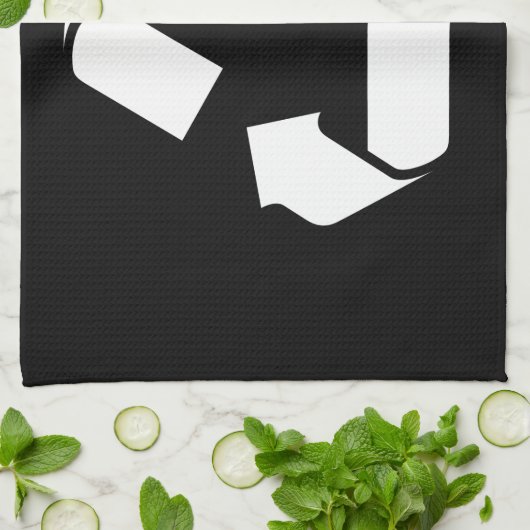 SYMBOL gerecycelt Handtuch (Gefaltet)