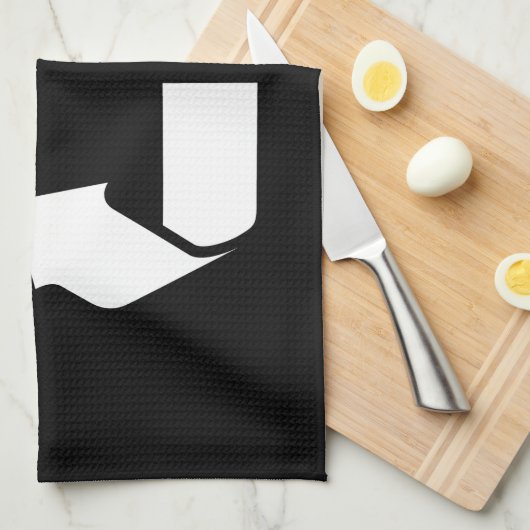 SYMBOL gerecycelt Handtuch (Viertel Falte)