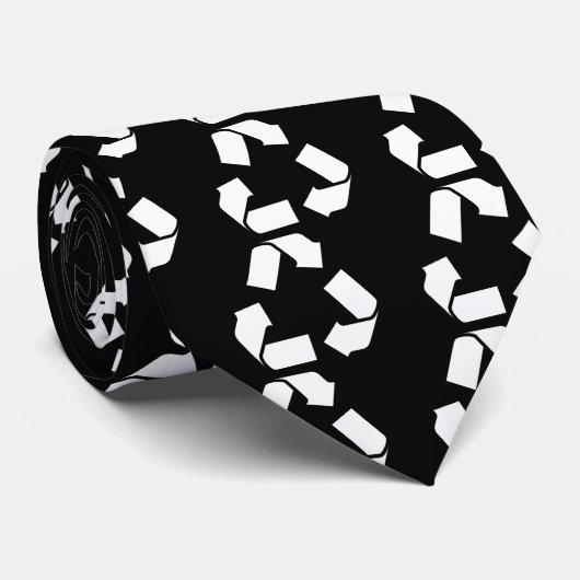 SYMBOL gerecycelt Krawatte (Gerollt)