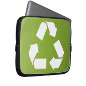 SYMBOL gerecycelt Laptopschutzhülle (Vorne Rechts)