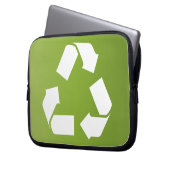 SYMBOL gerecycelt Laptopschutzhülle (Vorderseite Links)