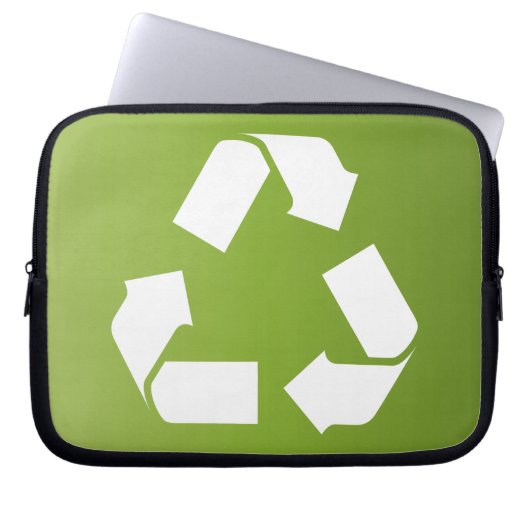 SYMBOL gerecycelt Laptopschutzhülle (Vorderseite)