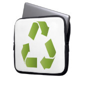SYMBOL gerecycelt Laptopschutzhülle (Vorderseite Links)