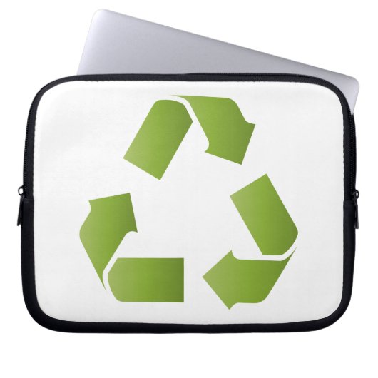 SYMBOL gerecycelt Laptopschutzhülle (Vorderseite)