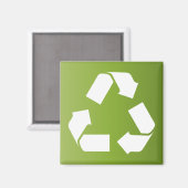 SYMBOL gerecycelt Magnet (Vorderseite/Rückseite)