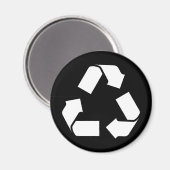 SYMBOL gerecycelt Magnet (Vorderseite/Rückseite)