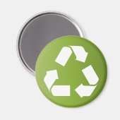SYMBOL gerecycelt Magnet (Vorderseite/Rückseite)