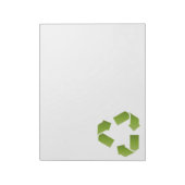 SYMBOL gerecycelt Notizblock (Rotiert)