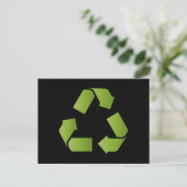 SYMBOL gerecycelt Postkarte (Stehend Vorderseite)