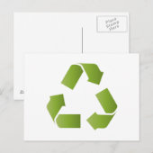 SYMBOL gerecycelt Postkarte (Vorne/Hinten)